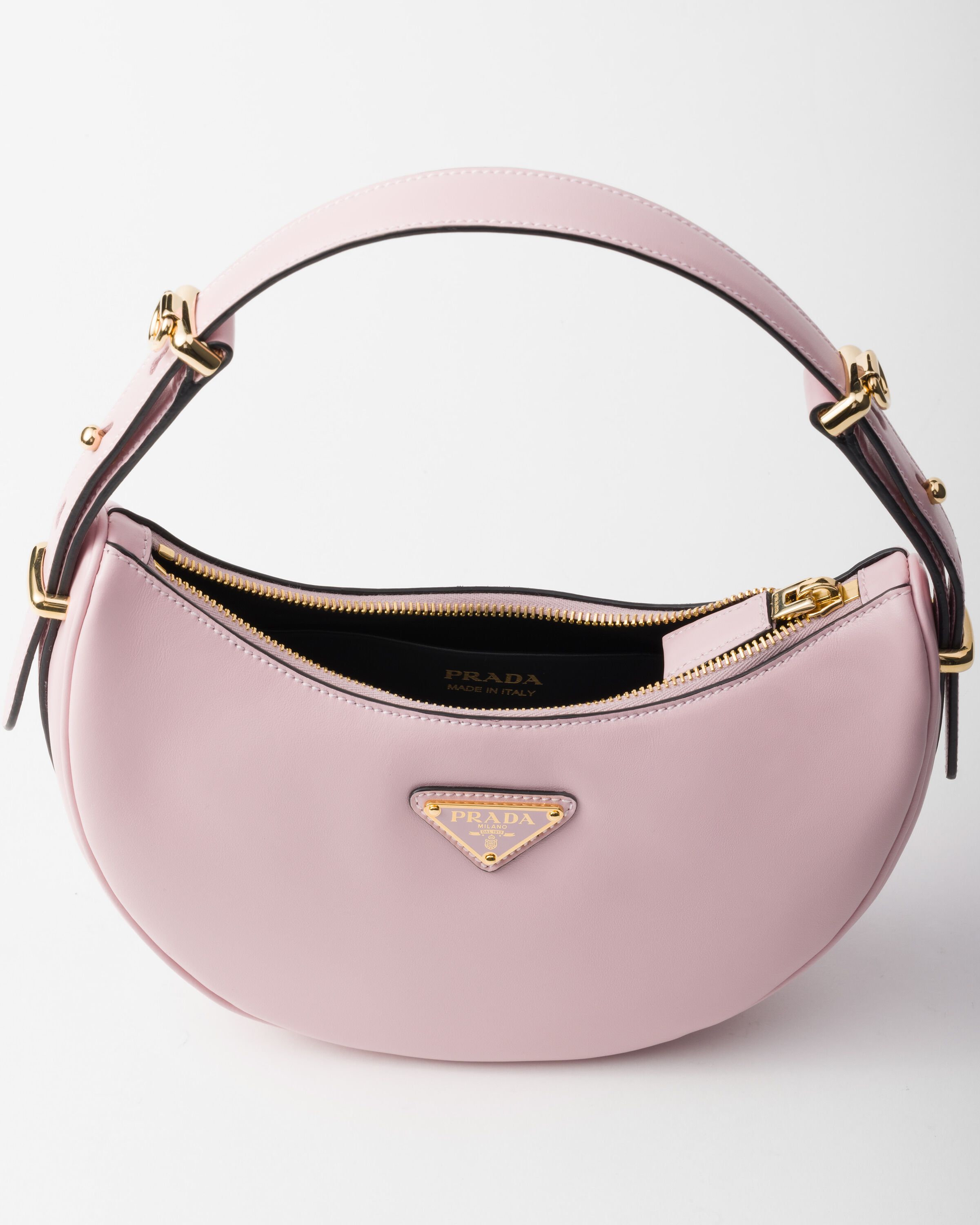 Prada Prada Arqué small leather shoulder bag Women | Heathrow 