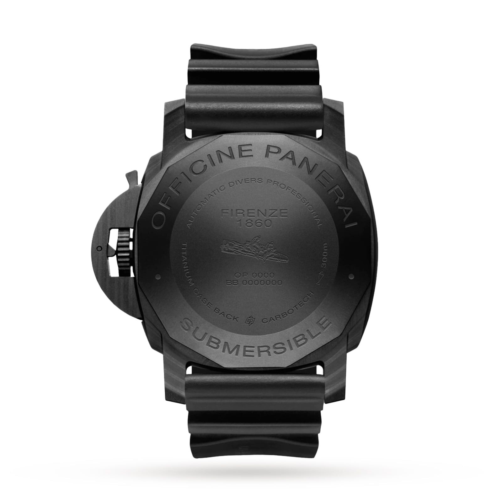 Panerai luminor submersible amagnetic black steel discount