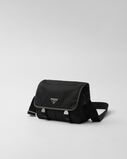 Re-Nylon and Saffiano leather shoulder bag, , hi-res