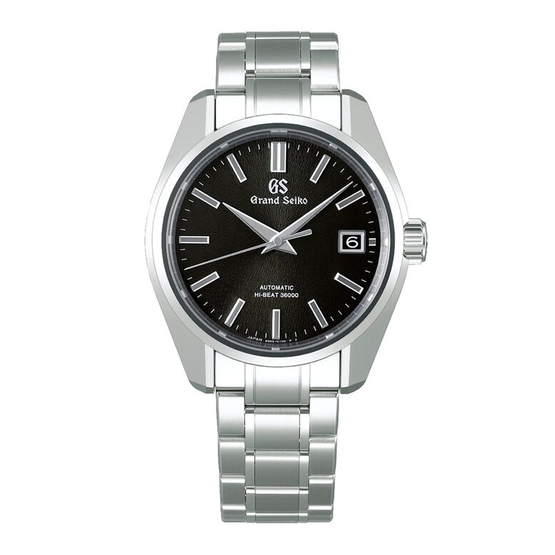 &#39;Dusk Mount Iwate&#39; 44GS Hi-Beat 40mm Mens Watch - Black, , hi-res