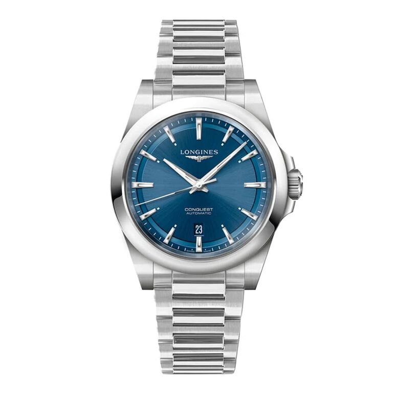 Conquest 41mm Mens Watch Blue, , hi-res