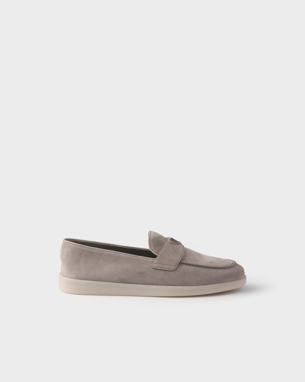 Suede loafers, , hi-res