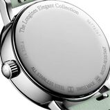 Elegant Collection 30mm Ladies Watch Green Strap, , hi-res