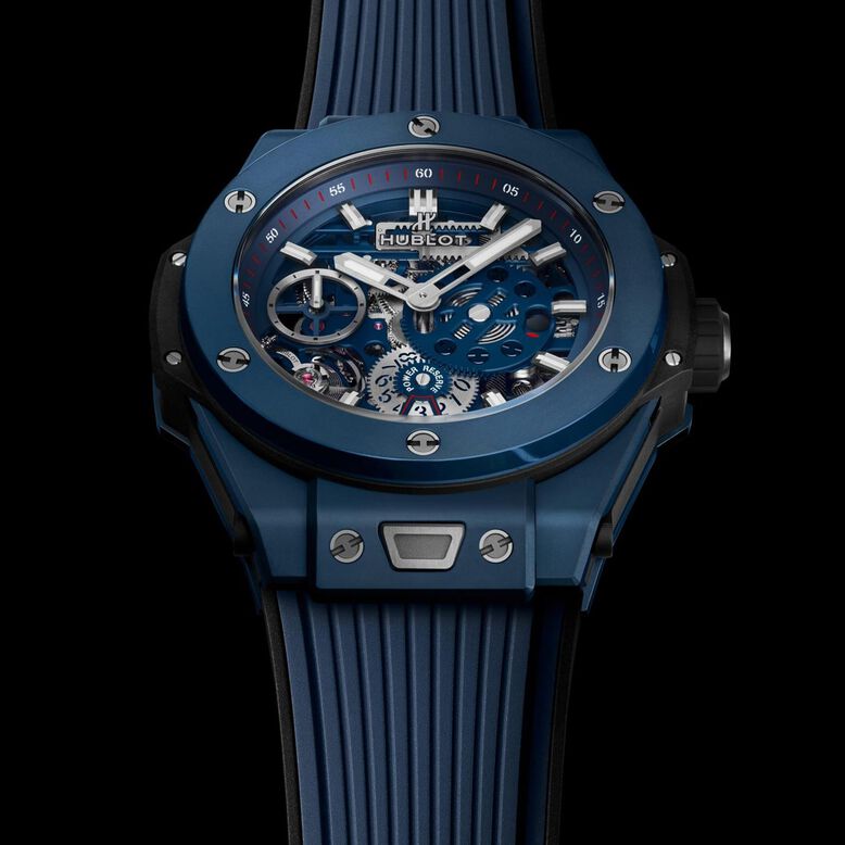 Big Bang MECA-10 Ceramic Blue Chronograph 45mm, , hi-res