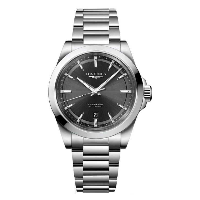 Conquest 41mm Mens Watch Black, , hi-res