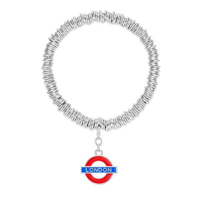 London Metro Candy Charm Bracelet