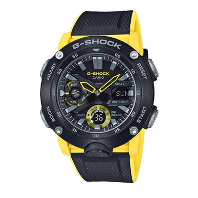 Black And Yellow G-Shock Watch