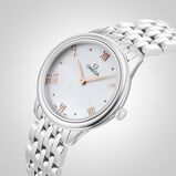 De Ville Prestige Quartz 27.5mm Ladies Watch White, , hi-res