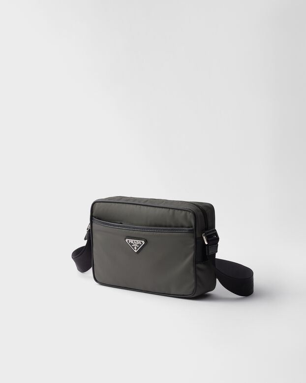 Re-Nylon and Saffiano shoulder bag, , hi-res