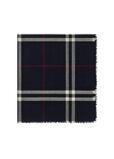 Wide Check Wool Scarf, , hi-res