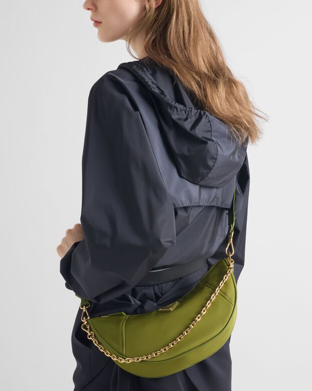Prada Demi-lune Re-Nylon shoulder bag, , hi-res