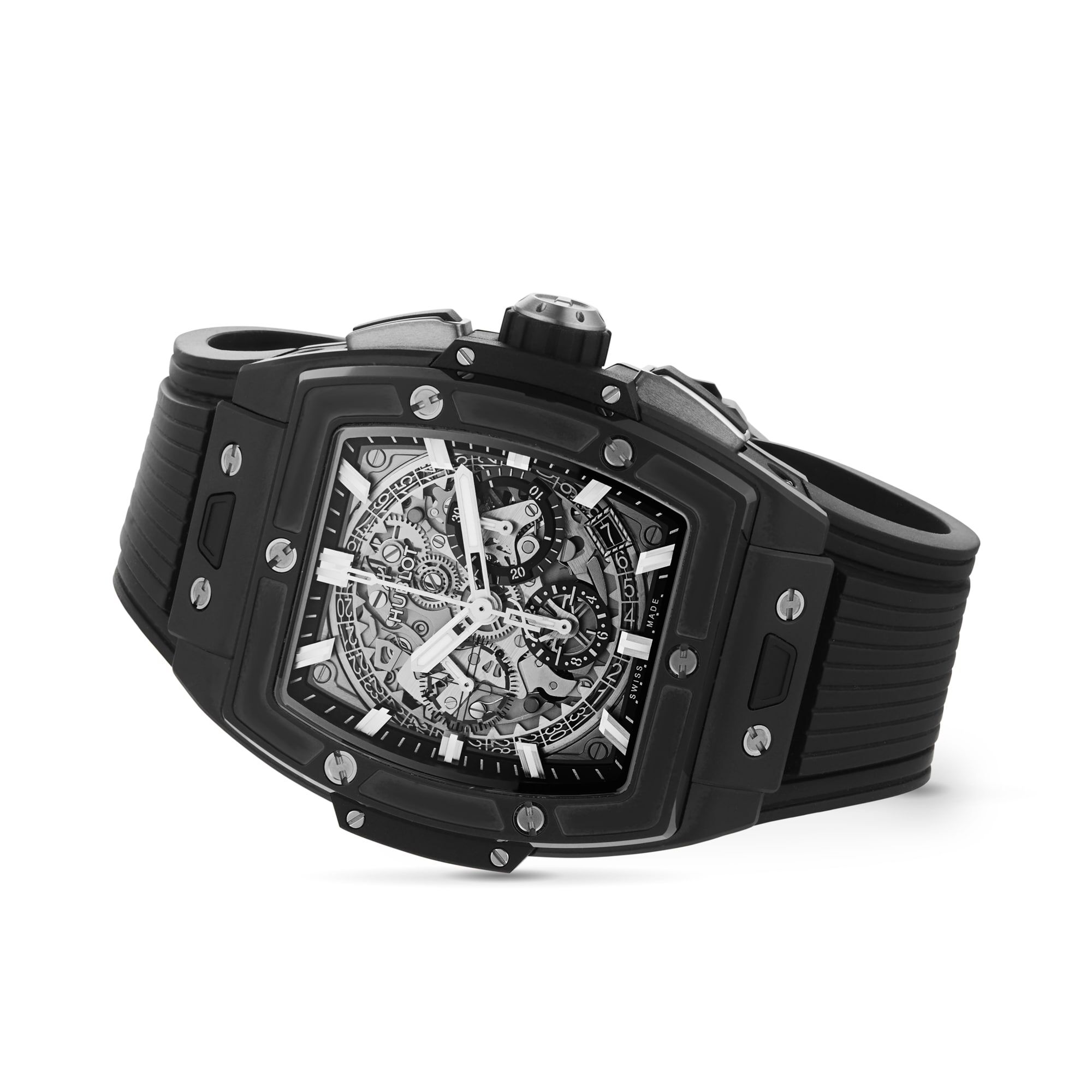 Spirit Of Big Bang Black Magic 42mm Mens Watch Black