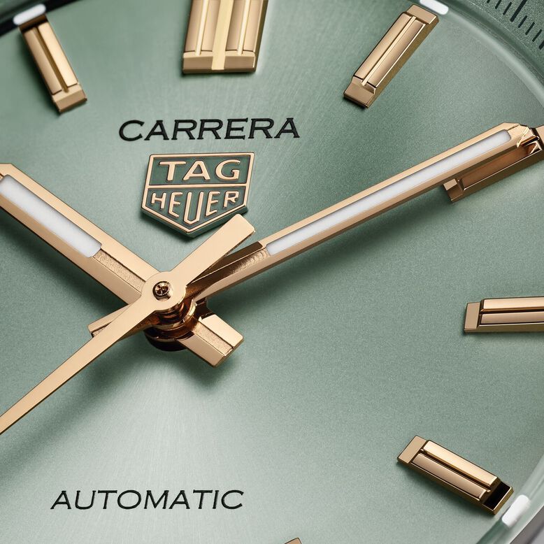 Carrera Date 36mm Ladies Watch Green, , hi-res