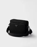Re-Nylon and Saffiano leather shoulder bag, , hi-res