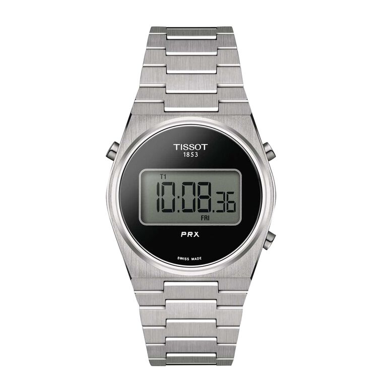 PRX Digital 35mm Unisex Watch Black, , hi-res