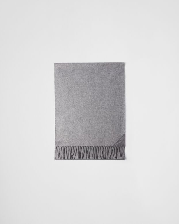 Jacquard Evening silk, cashmere and Lurex scarf, , hi-res