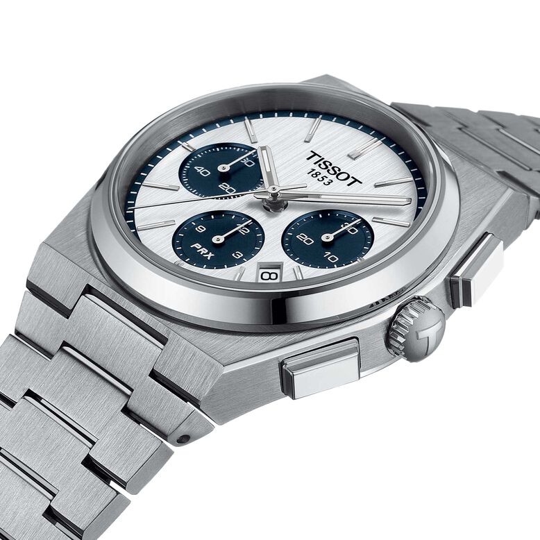 PRX Automatic Chronograph 42mm Mens Watch White, , hi-res
