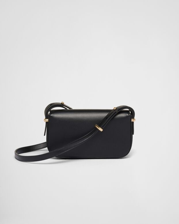 Leather shoulder bag, , hi-res