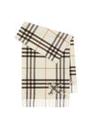 Wide Cross Stitch EKD Check Cashmere Scarf