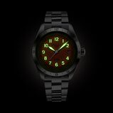 Flying Officer Automatic 40mm Unisex Watch Orange Dial, , hi-res