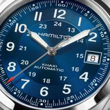 Khaki Field Auto 38mm Unisex Watch Blue, , hi-res