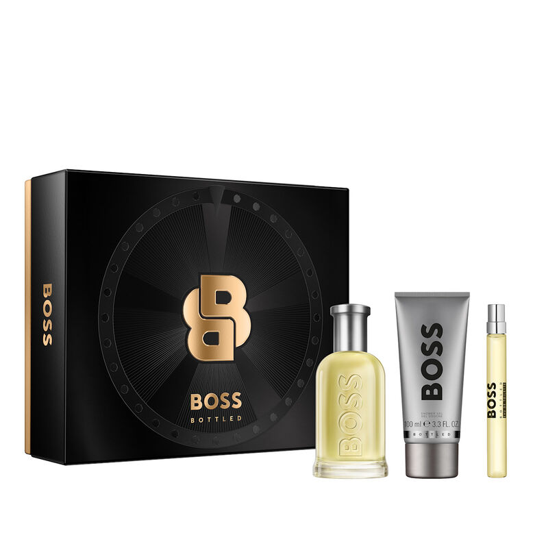BOSS Bottled and Shower Gel Trio Gift Set Eau de Toilette, , hi-res
