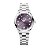 Seamaster Aqua Terra 150M 30mm Ladies Watch Purple, , hi-res