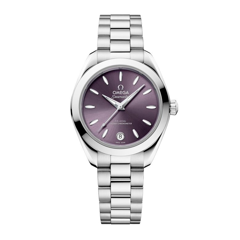 Seamaster Aqua Terra 150M 30mm Ladies Watch Purple, , hi-res