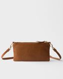 Nappa leather wallet with shoulder strap, , hi-res