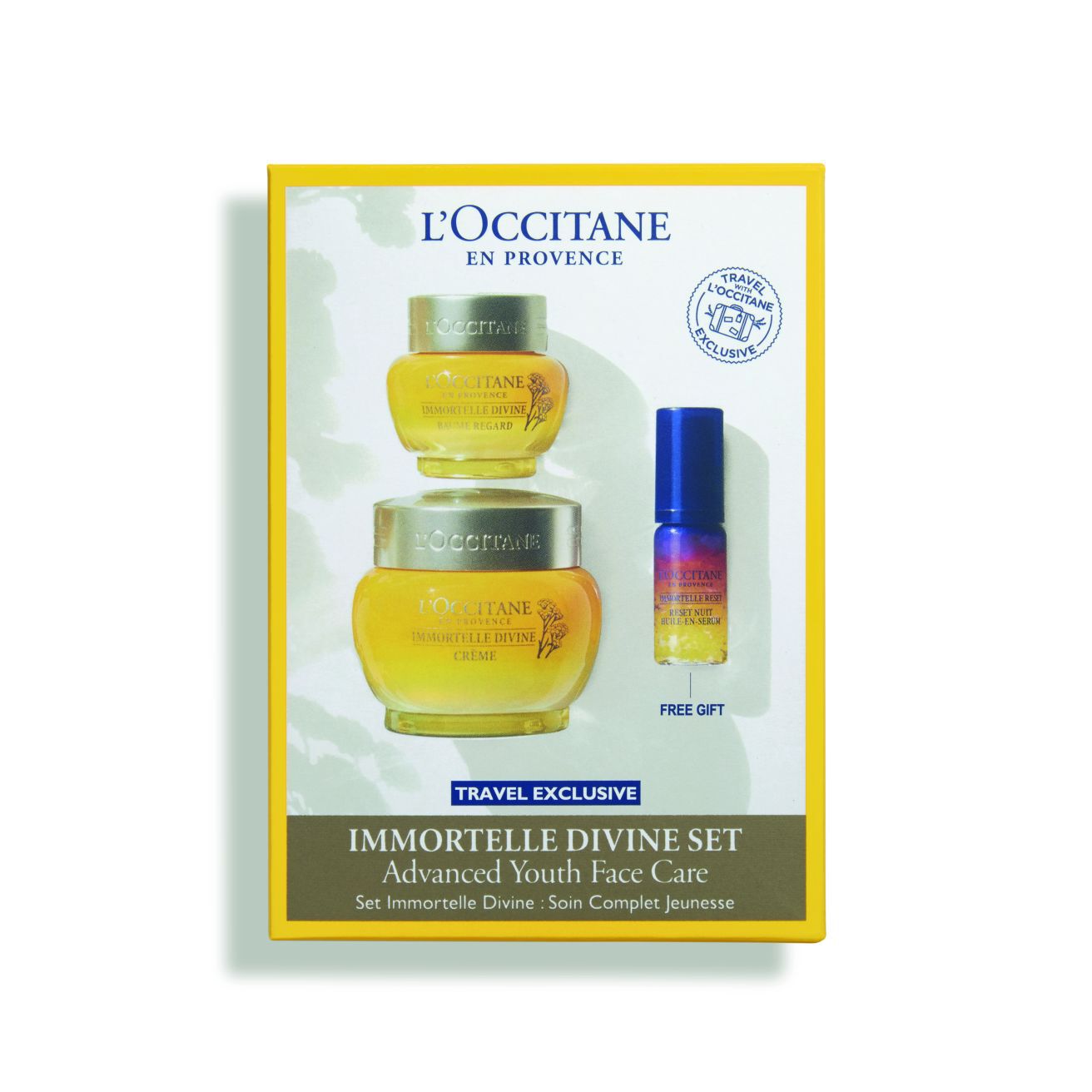 L'Occitane Immortelle セット L'Occitane Immortelle Divine Set Travel Set | Heathrow