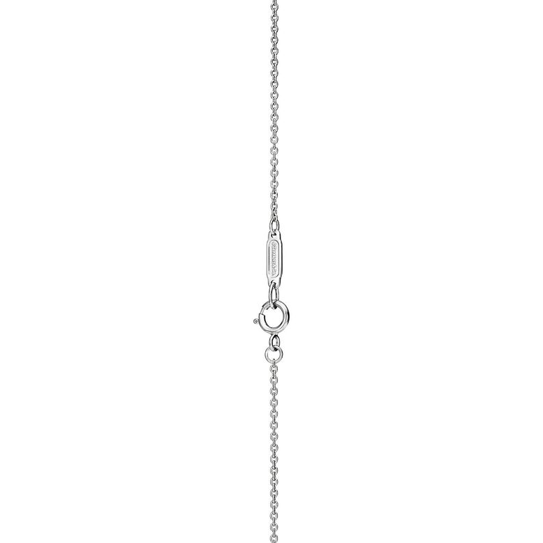 Tiffany Victoria&reg; pendant in platinum with diamonds, small, , hi-res