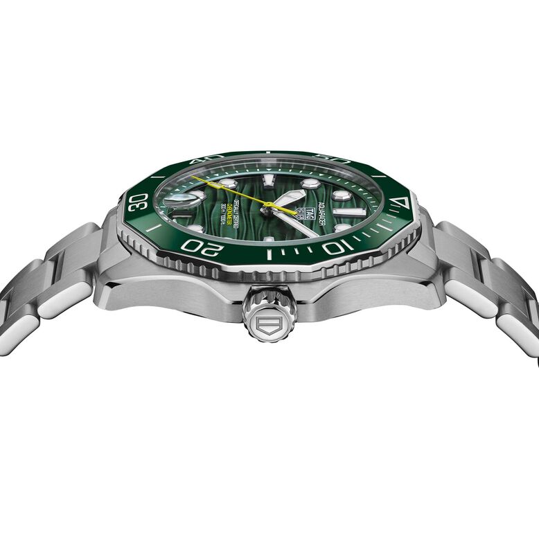 Aquaracer Professional 300 Date 42mm Mens Watch Green, , hi-res