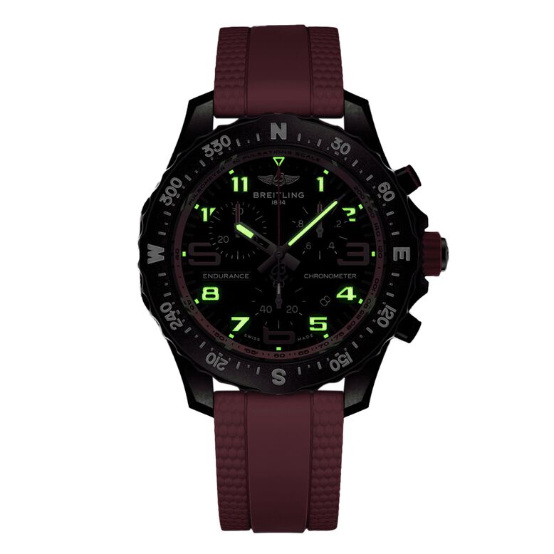 Endurance Pro 38mm Unisex Watch Pink Rubber, , hi-res