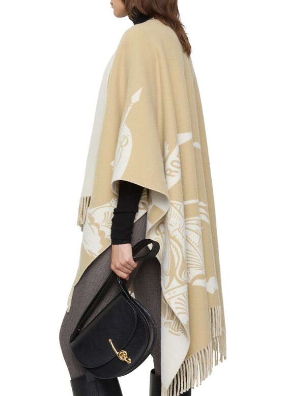EKD Wool Cashmere Cape, , hi-res