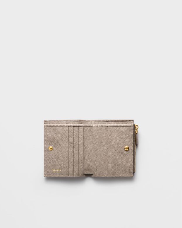 Small Saffiano leather wallet, , hi-res