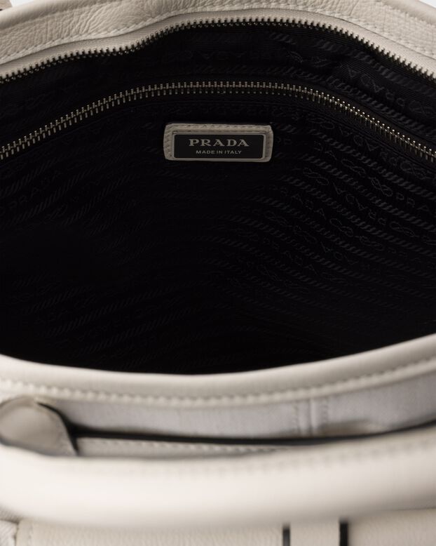 Prada Bonnie denim and leather tote bag, , hi-res