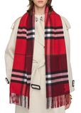 Contrast Check Cashmere Scarf, , hi-res