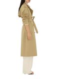 Long Check Collar Castleford Trench Coat, , hi-res
