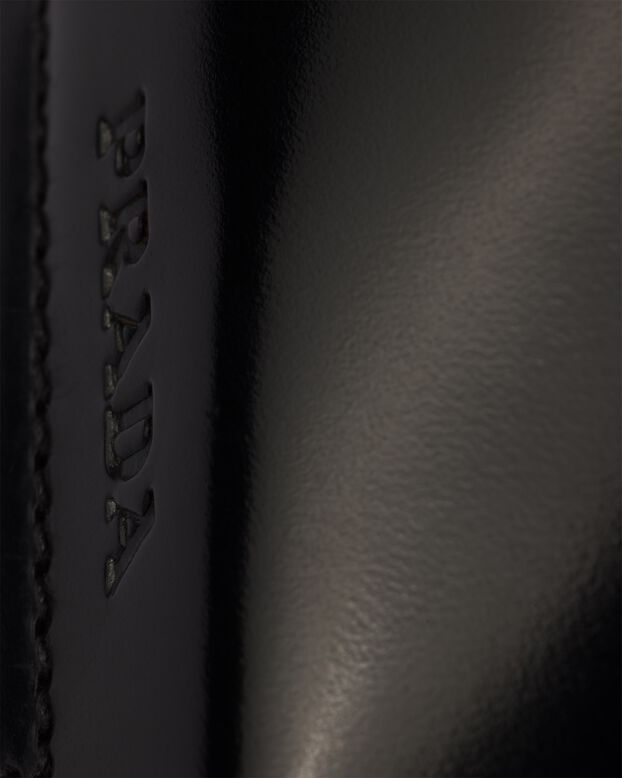 Brushed leather loafers, , hi-res