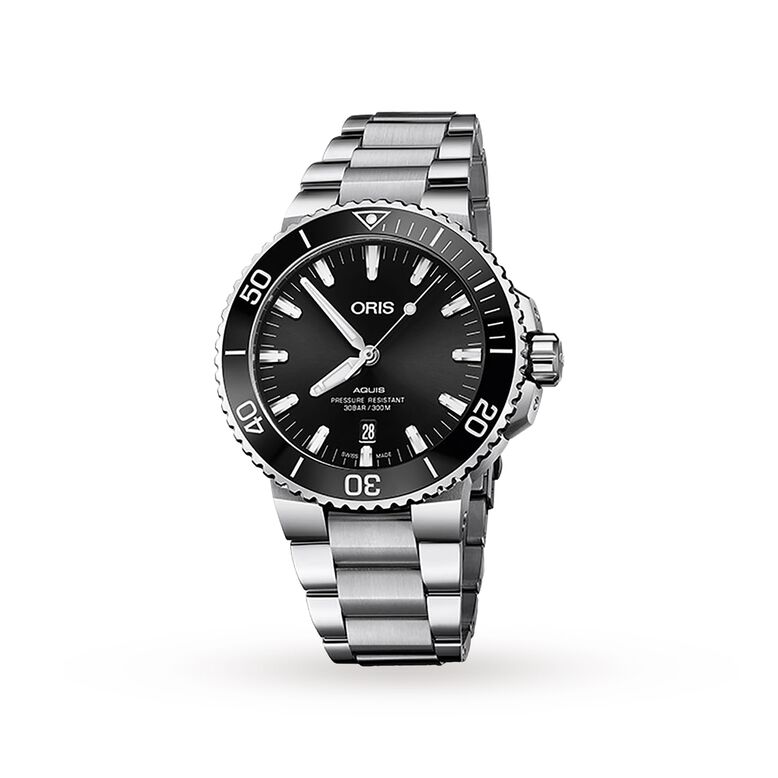 Aquis Diver Stainless Steel 39.5mm Mens Watch, , hi-res
