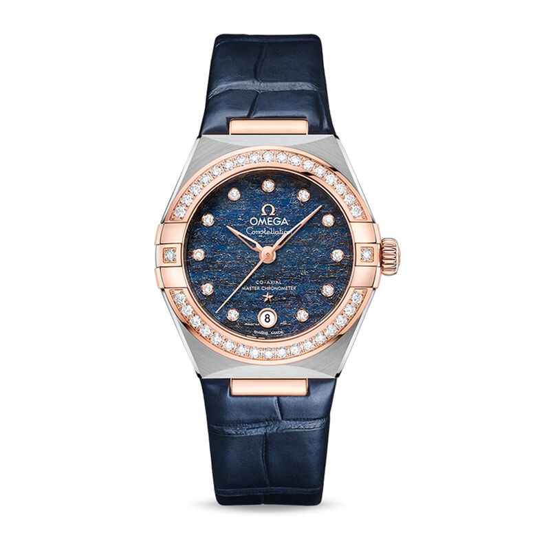 Constellation Co-Axial Master Chronometer 29mm Ladies Watch Blue, , hi-res