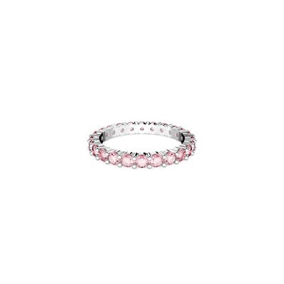 Matrix Lady Ring Pink Crystal
