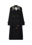 Long Check Collar Castleford Trench Coat