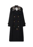 Long Check Collar Castleford Trench Coat, , hi-res