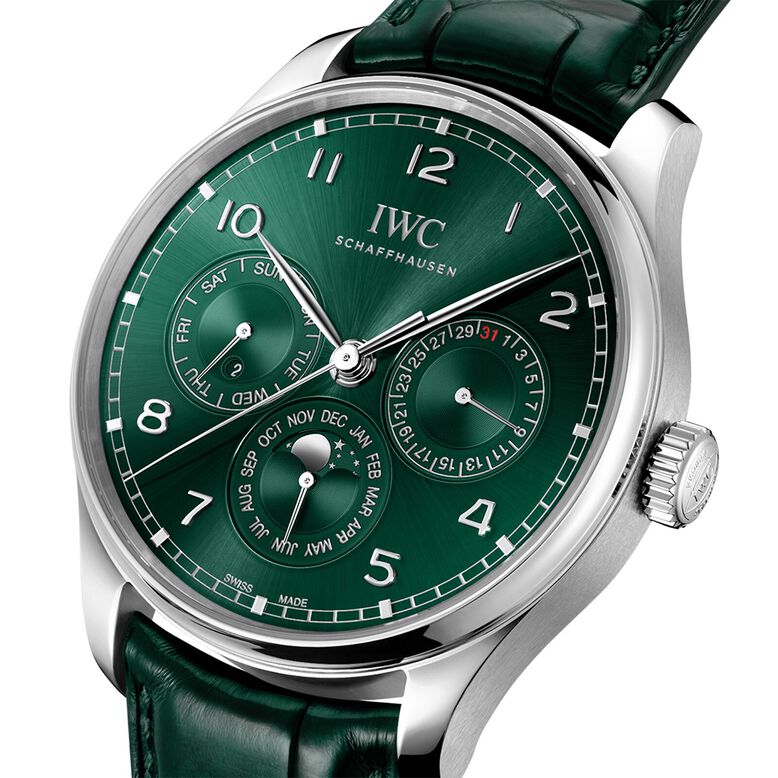 Portugieser Automatic 42mm Mens Watch Green, , hi-res