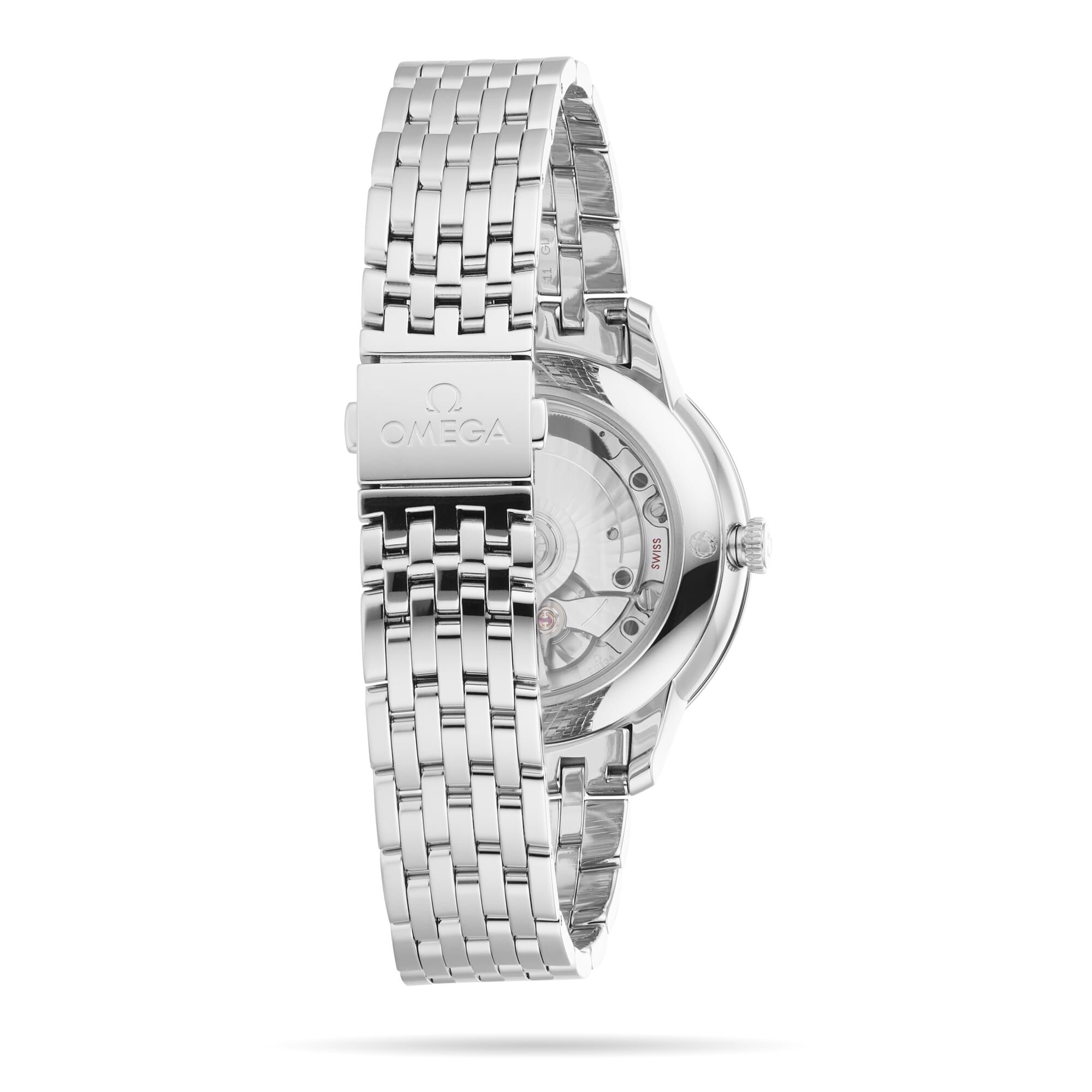 De Ville Prestige Co Axial Master Chronometer 40mm Mens Watch Silver