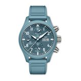 Pilot Automatic Limited Edition 41mm Mens Watch Blue Fabric Strap, , hi-res