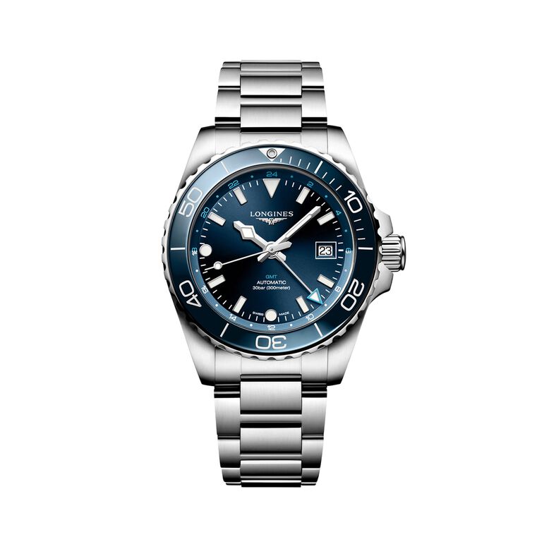 Hydroconquest 41mm Mens Watch Blue Stainless Steel, , hi-res