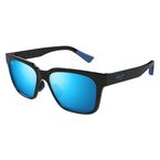 Sunglasses 631 Black Blue Mirrored