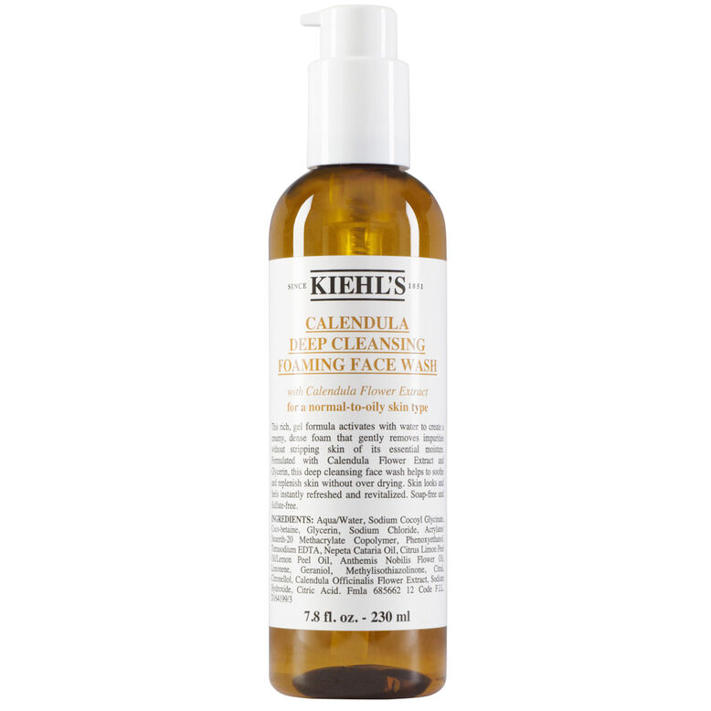 Calendula Deep Cleansing Foaming Face Wash, , hi-res